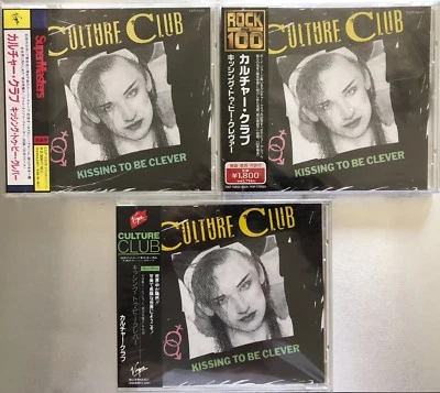 CULTURE CLUB Kissing To Be Clever RARE 1988-1999 JAPAN PROMO 3xCD LOT Boy George - Image 1 of 4