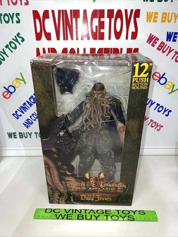 NECA DAVY JONES 12" Action Figure W/ Sound Pirates of Caribbean Dead Man's Chest Cover