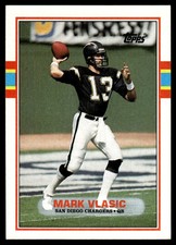 1989 Topps Mark Vlasic San Diego Chargers #311