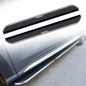 Fixed Side Steps Nerf Bars Running Boards Fits For GMC Acadia 2017-2022 Aluminum - Picture 1 of 15