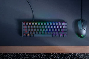Razer Huntsman Mini klawiatura do gier optyczne fioletowe przełączniki RGB NO - Zdjęcie 1 z 4