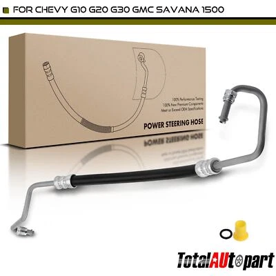 Conjunto de manguera de línea de presión de dirección asistida para Chevy G10 G20 G30 GMC Savana 2500 Foto 1 de 4