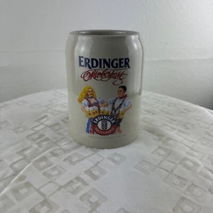 Vintage Erdinger Oktoberfest Weissbraw Beer Stein Mug Ceramic Germany 0.50 L - Picture 1 of 5