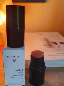 Dr. Hauschka Lip to Ceek Apricot Lippenstift Wangen Blush NEU OVP - Bild 1 von 1