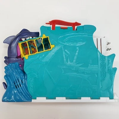 2008 Hot Wheels - Shark Bite Bay - Fold & Go Carry Track Set Mattel  - Image 1 of 4