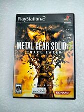 Metal Gear Solid 3  Snake Eater  PlayStation 2 Instruction Manual Only Excellent