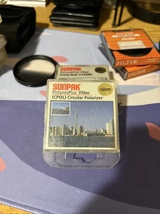 Sunpak 58mm PicturesPlus Filter (CPOL) Circular Polarizer Lens - Picture 1 of 2
