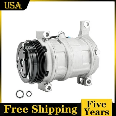 AC A/C Compressor with Clutch For 2000 2001 2002 GMC Sierra 1500 78362 638362 - Image 1 of 4