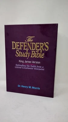 The Defender's Study Bible King James Version 1995 Red Letter KJV Bonded Leather Foto 1 de 4