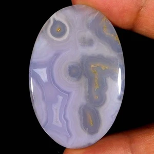 62.00Cts. Natural Incredible Botswana Agate Oval Cabochon Reiki Healing Gemstone - Picture 1 of 3