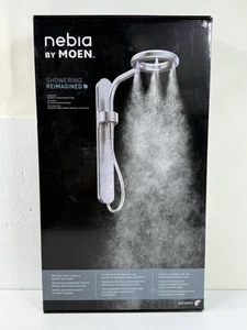 Nebia by Moen N207C0SRN (Brushed Nickel) Rain Showerhead Shower (Complete, New) - Picture 1 of 5