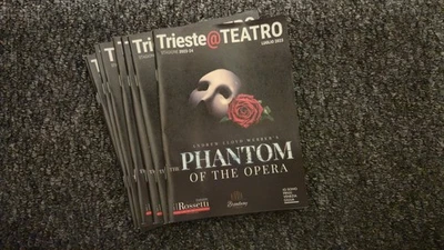 Phantom of the Opera Trieste Italy, 2023 program playbill - Ramin Karimloo - Image 1 of 4