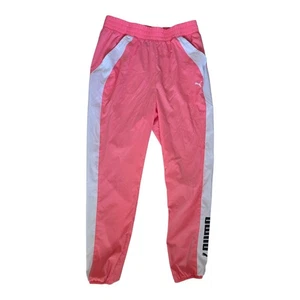 Puma Fit Lightweight Joggers Passionfruit & White Women’s Size Medium M - Picture 1 of 13