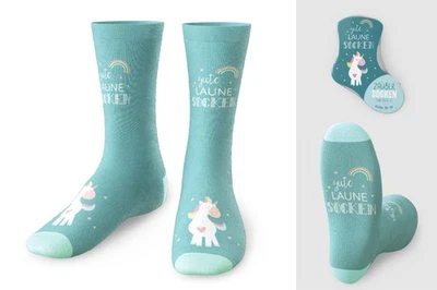 Kinder Socken Zaubersocken Gr 36-40 Geschenk la vida Unicorn 3755821