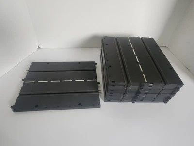 Lote de 9 Pistas Coche Ranura Recta Carrera 50510 Vintage A Juego Hecho en Alemania Foto 1 de 4