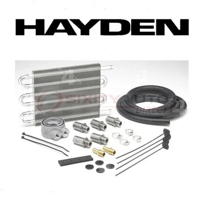 Hayden Engine Oil Cooler for 1975-2008 Ford E-150 Econoline - Belts Cooling yl Foto 1 de 4