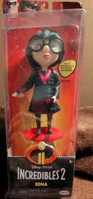 "Figura Posable Disney Pixar Edna Mode Increíbles 8"" Los Increíbles EDNA NUEVO EN CAJA" Foto 1 de 4