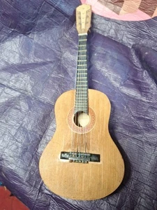 VINTAGE MINIATURE ACOUSTIC GUITAR - Picture 1 of 12