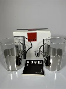 2 Teegläser Menü Danish Steel House Bent Falk Design Vintage Modern Becher - Bild 1 von 8