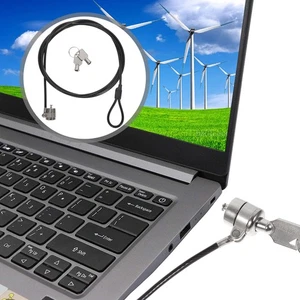 Laptop Password Lock Notebook Security Computer Locking Cable for - Zdjęcie 1 z 10
