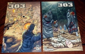 Garth Ennis 303 #2 wrap & #3 [VF/NM] Avatar/2004 - Picture 1 of 1