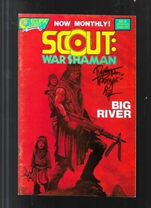 Scout War Shaman 4 1988 ECLIPSE FUMETTI firmato Timothy Truman - Foto 1 di 3