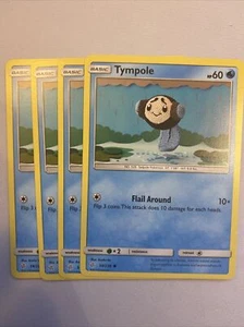 Carte Pokemon 4x Tympole 58/236 Playset Eclissi Cosmica NM - Foto 1 di 1