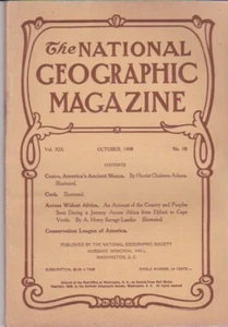 national geographic-0CT 1908-ACROSS WIDEST AFRICA. - Picture 1 of 2