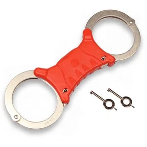 TCH Red Rigid Training Handcuffs - Picture 1 of 1