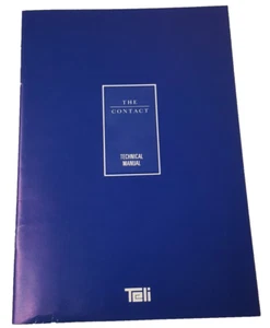 Teli Contact Technical Instruction Manual Connex Communications Systems - Picture 1 of 4
