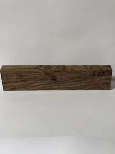 Circassian Walnut Knife Handle Billet Block Carving Craft Scales L 17 - Picture 1 of 2