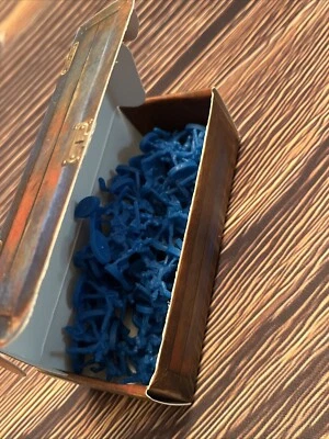 Risk 2015 Version Replacement Parts Full Blue Army And Crate Box New - Image 1 of 2