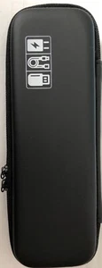 DeWorld Elektronikkoffer, kompaktes Reisekabeletui, Reißverschluss schwarz - Bild 1 von 4