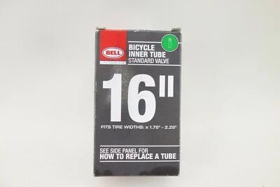 Bell 16" BMX Kids Bike Inner Tube Standard Schrader Valve x 1.75"-2.25"  NEW - Image 1 of 3