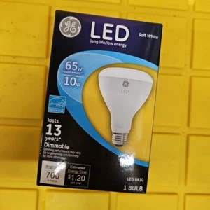 GE LED Soft light BR30 Bulb 13w 700 Lumens - Picture 1 of 6