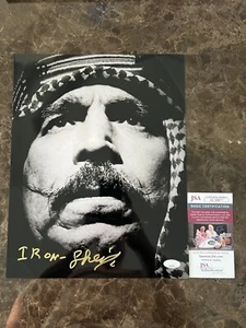 Foto firmada por Iron Sheik 11x14 WWF WWE lucha libre autografiada - Imagen 1 de 3