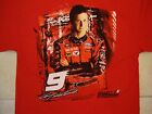 T-shirt rouge NASCAR numéro 9 Kasey Kahne Evernham Motorsports M