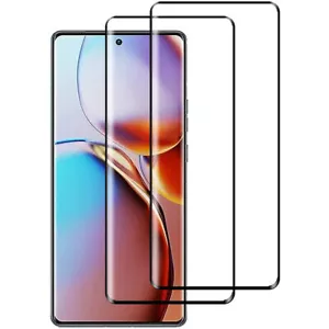 2X Panzerfolie Für Motorola Edge 30 Ultra Echt Glas Full Screen Cover Schutzglas - Zdjęcie 1 z 10