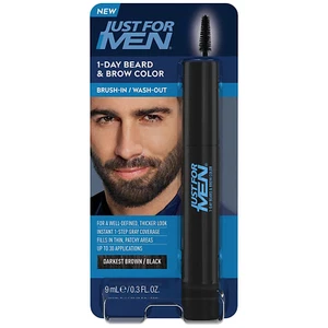 Just for Men 1-Day Beard & Brow Color, Temporary Color for Beard and Eyebrows - Picture 1 of 7
