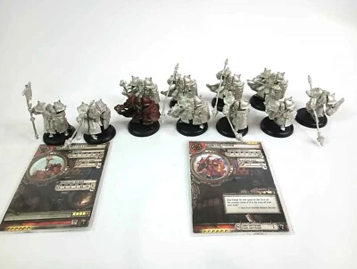 Warmachine Hordes Khador Iron Fang Pikemen Unit x9 + Officer & Standard Bearer - Image 1 of 4