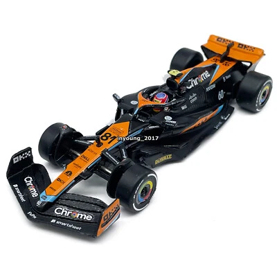 1:43 McLaren MCL60 F1 2023 Model Car Diecast Toy Cars Formula 1 Oscar Piastri 81 - Image 1 of 4