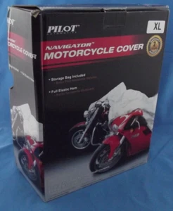Pilot Motorcycle Cover XL Extra Large fits Large Cruisers Silver CC-6324S NEW - Picture 1 of 2