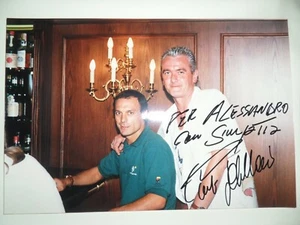 Foto Originale con dedica e autografo Totò Schillaci Juventus 1990-91 30x20 ▓ - Imagen 1 de 1