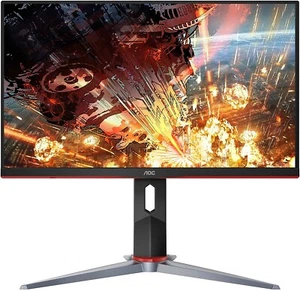 New AOC 24G2 24" Frameless Gaming IPS Monitor, FHD 1080P, 1ms 144Hz HDMI/DP/VGA - Picture 1 of 1