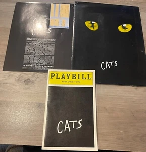 CATS @ WinterGarden Souvenir Program,Cast List, Playbill,2 Ticket Stubs 12/16/97 - Bild 1 von 6