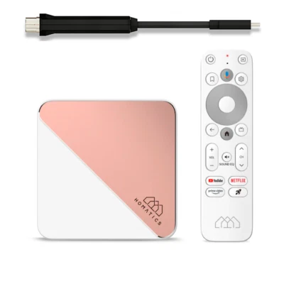 Homatics Box R 4K Plus Android TV 11/12/14 + sintonizzatore DVB-S2X - Immagine 1 di 4