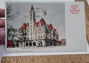 1909 - MOTO WAGNER - MIGLIORE PER R. F. D. - CARTOLINA - inserzione #5289 - Foto 1 di 10