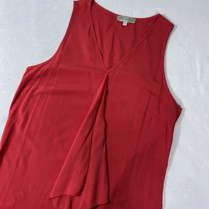 Anatomie Fuschia Damen Größe Medium Viskose Tank Maxikleid unten offen Schlitz - Bild 1 von 12