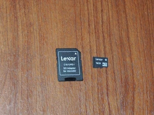 Genuine OEM Lexar 16GB MicroSDHC Memory Card - Class 10 - Picture 1 of 1