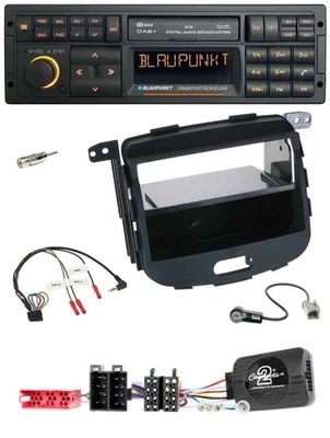 Blaupunkt USB DAB SD Lenkrad Bluetooth Autoradio für Hyundai i10 09-13 schwarz R - Bild 1 von 4
